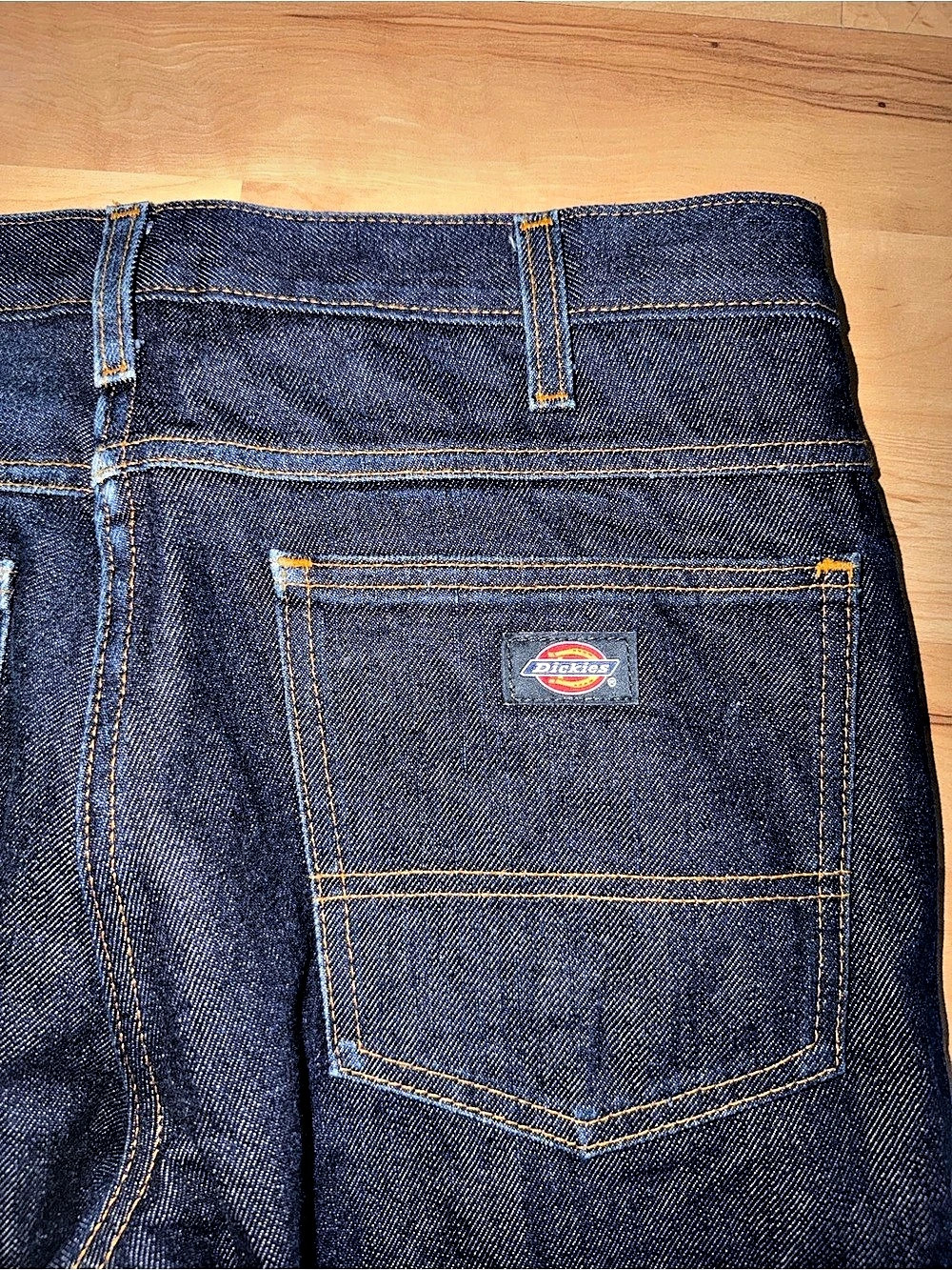 Dickies Relaxed Fit Dark Wash Denim Jeans
